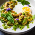 Crispy Gnocchi with Pesto