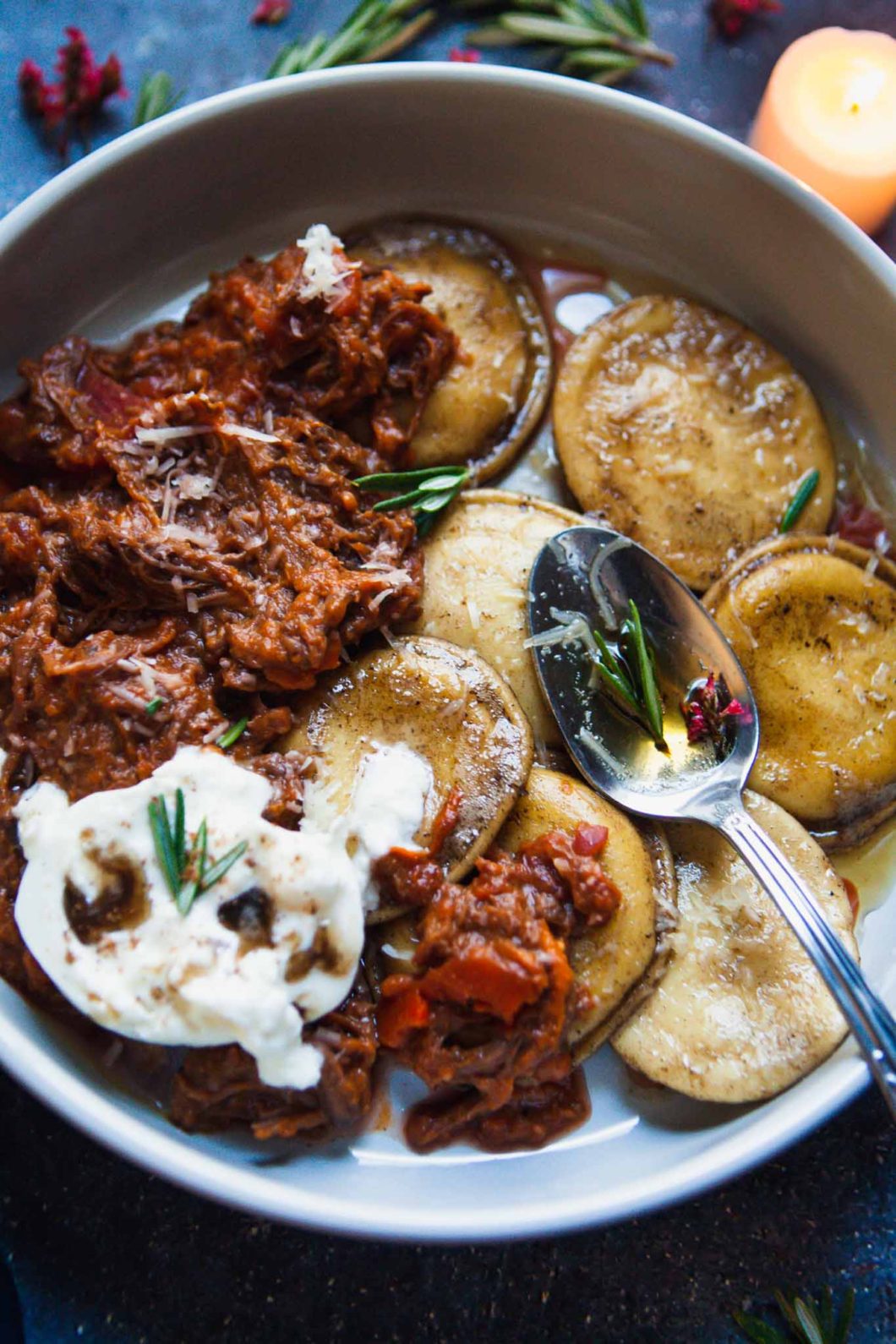 Maple Stout Beef Ragu