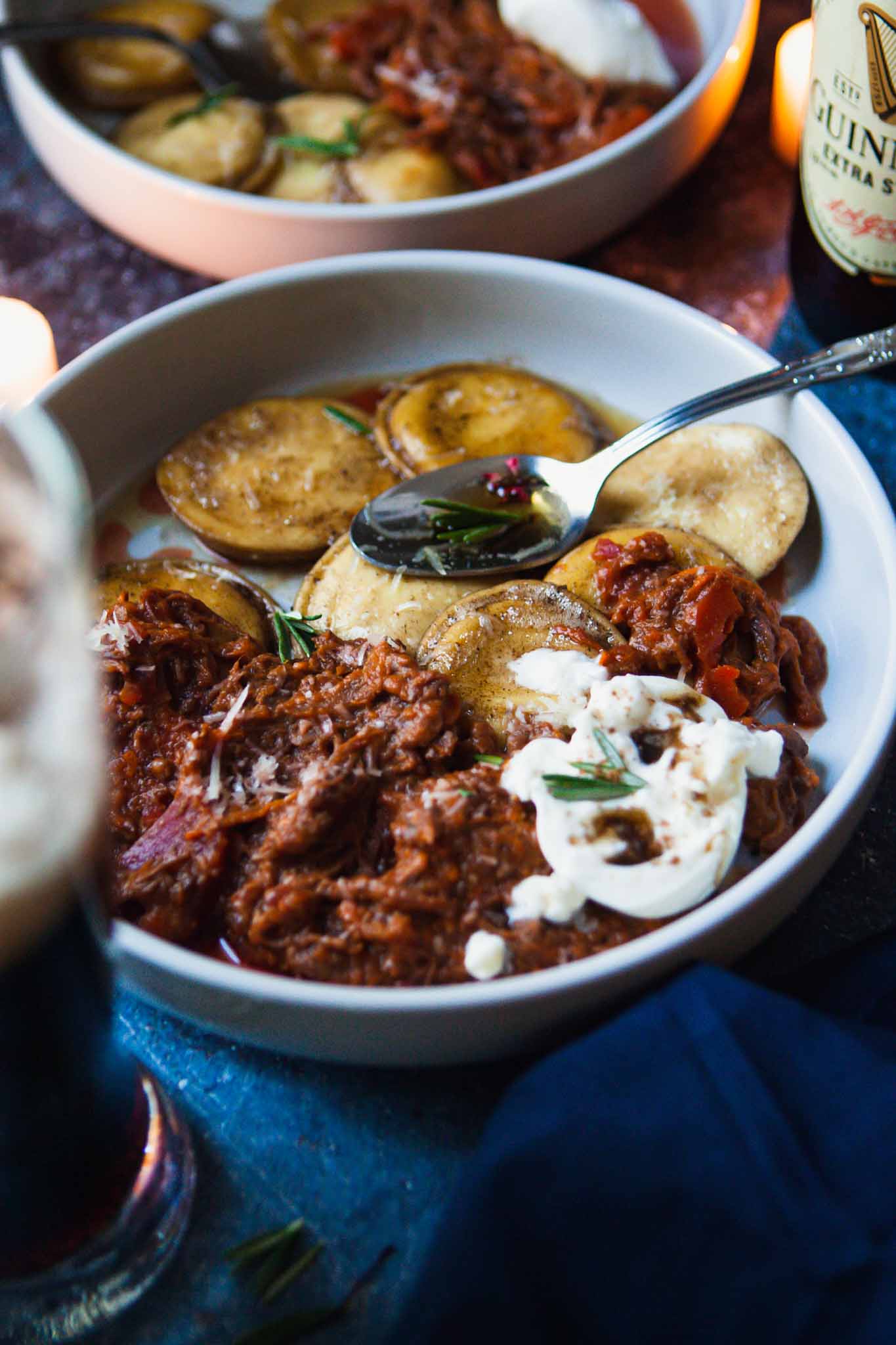 Maple Stout Beef Ragu