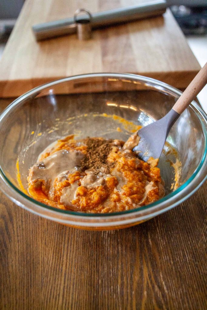 Pumpkin Peanut Butter Dog Biscuits