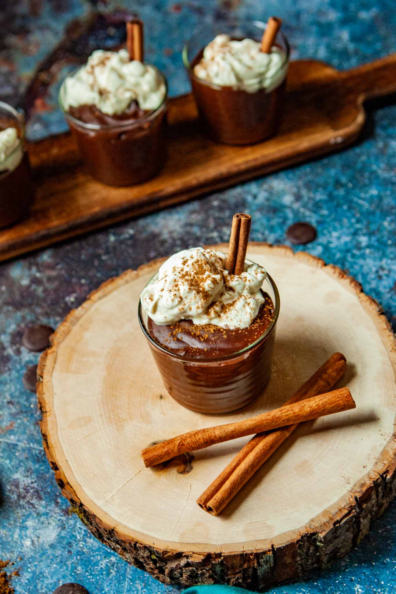 Mexican Hot Cocoa Pudding (vegan)