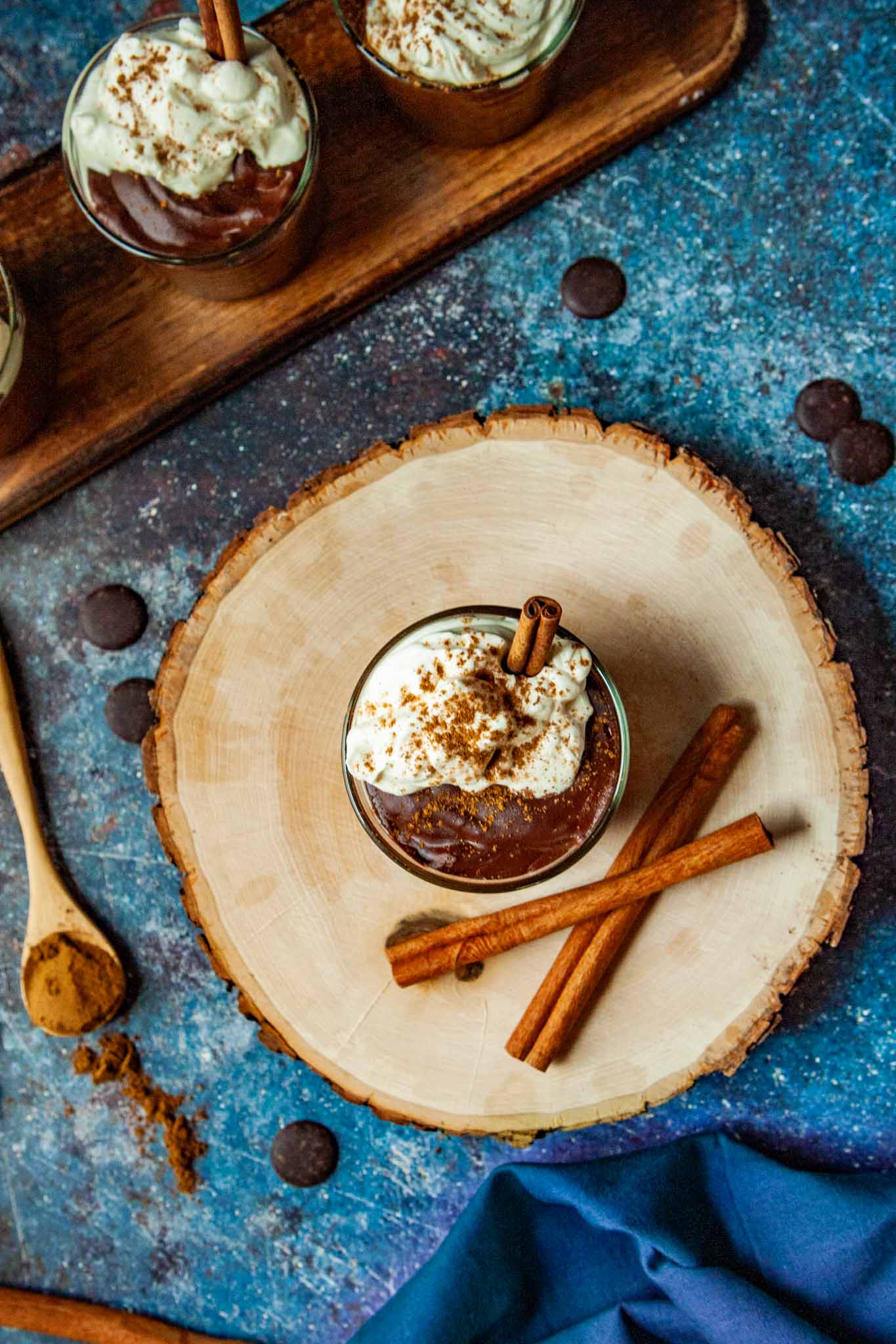 Mexican Hot Cocoa Pudding (vegan)