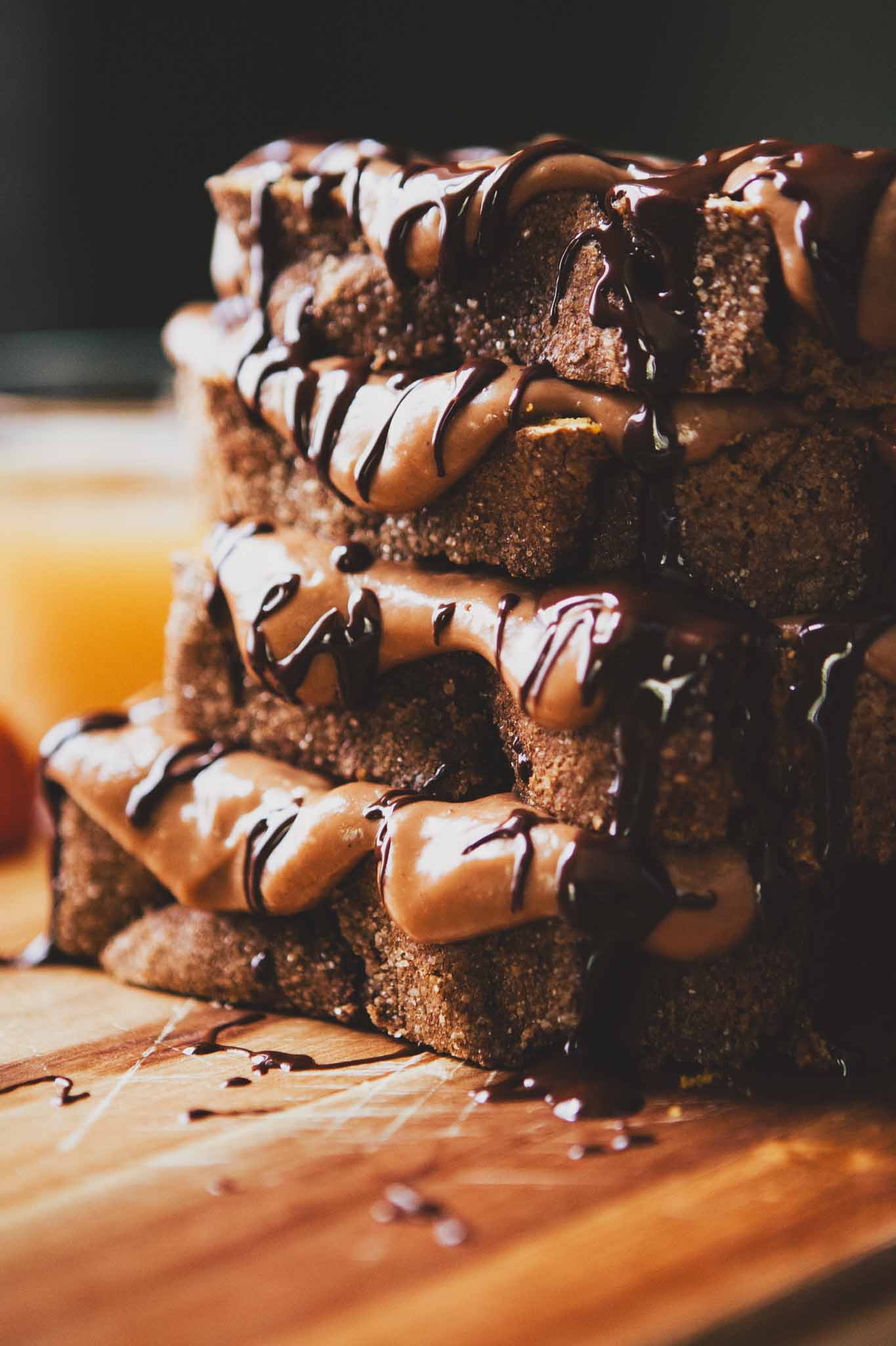 Apple Cider Pumpkin Bread with Chocolate Cream Cheese Butter