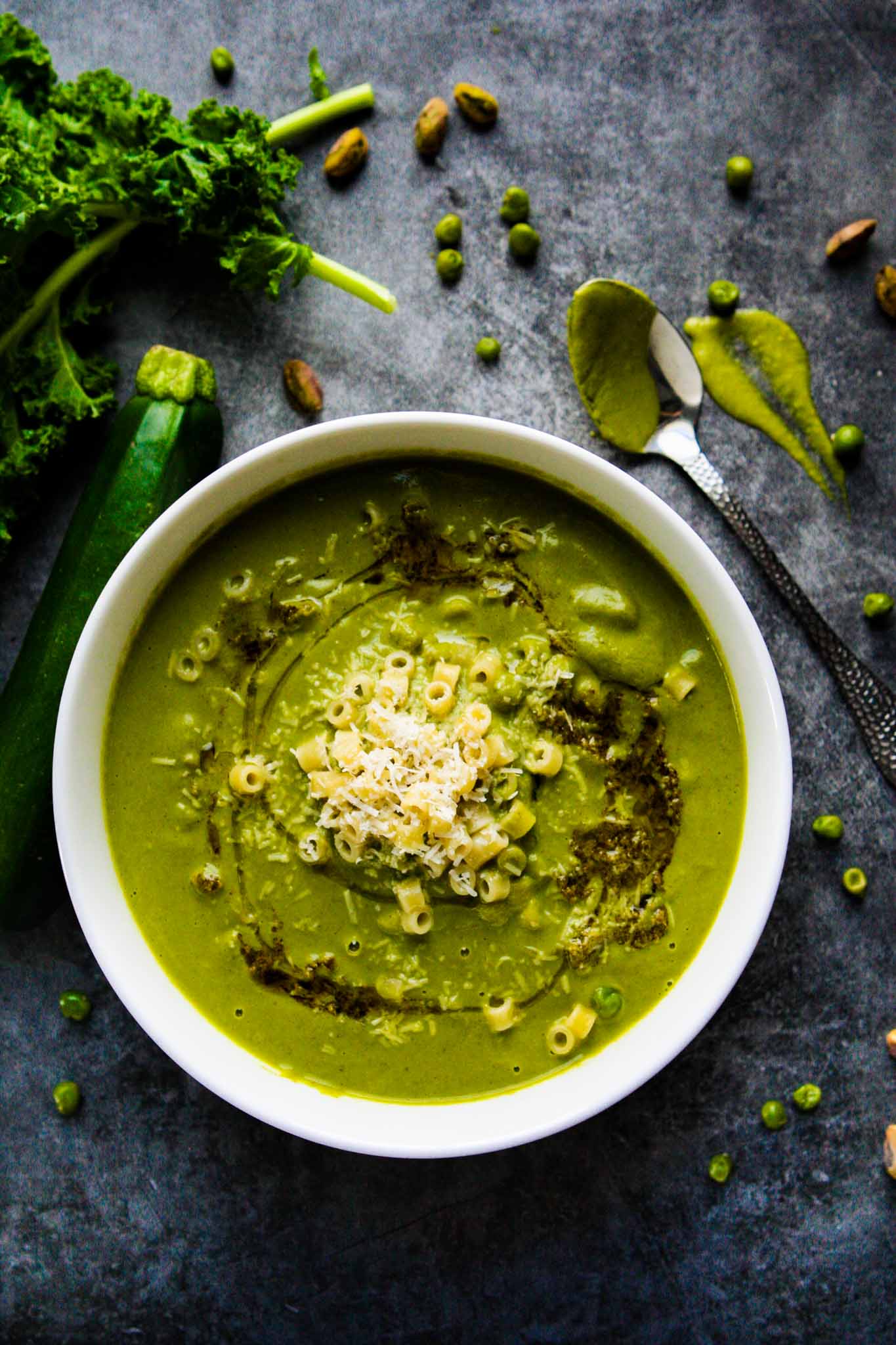 Fresh Pea Soup - Gathering Dreams